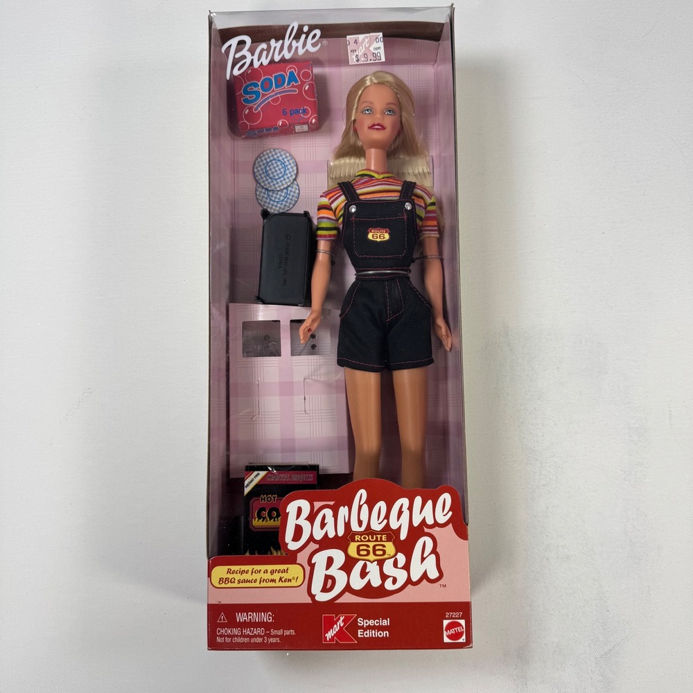 Mattel Barbie Barbeque Bash Route 66 Special Edition Kmart Exclusive Doll 27227‎